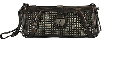 Hyde Studded Wristlet Clutch, front view